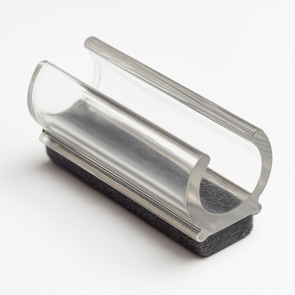 Clear Felt Clip-On Glides –  Sled & Sleigh Chairs
