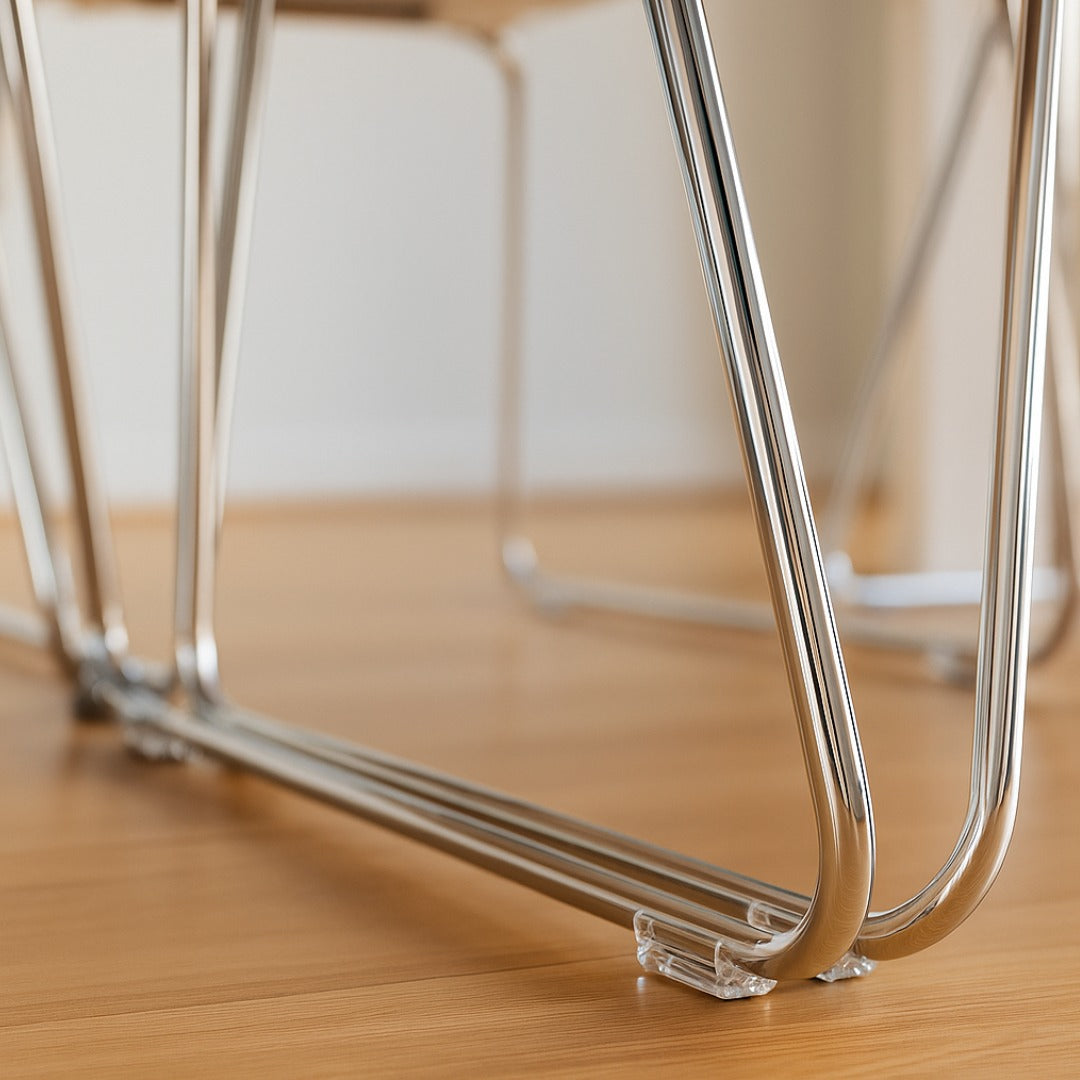 Clear Felt Clip-On Glides –  Sled & Sleigh Chairs