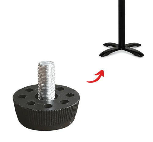 8mm Commercial Budget hieght adjustable Furniture Table Tip