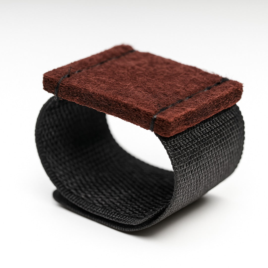 Black Felt Sled Chair Clip-on Glides - Protect Floors & Reduce Noise